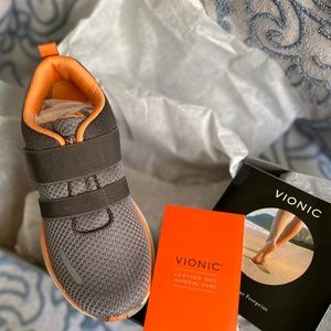 *Brand New* Vionic Women's Milan Gray Slip on Sneakers